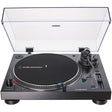 Audio-Technica 3-Speed Direct-Drive Manual Turntable with USB for MP3 encoding, 45 RPM Adapter, Switchable Preamp, RCA Out, and AT-VM95 Stylus