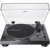Audio-Technica 3-Speed Direct-Drive Manual Turntable with USB for MP3 encoding, 45 RPM Adapter, Switchable Preamp, RCA Out, and AT-VM95 Stylus