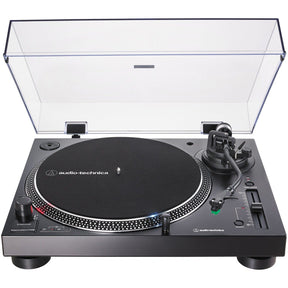 Audio-Technica 3-Speed Direct-Drive Manual Turntable with USB for MP3 encoding, 45 RPM Adapter, Switchable Preamp, RCA Out, and AT-VM95 Stylus