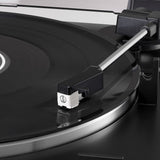 Audio-Technica 2-Speed Belt-Drive Fully Automatic Turntable with 45 RPM Adapter, Switchable Phono Preamp, and RCA Out, AT-LP60X, Black