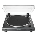 Audio-Technica 2-Speed Belt-Drive Fully Automatic Turntable with Bluetooth, 45 RPM Adapter, Switchable Phono Preamp, and RCA Out, AT-LP60XBT
