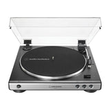 Audio-Technica 2-Speed Belt-Drive Fully Automatic Turntable with 45 RPM Adapter, Switchable Phono Preamp, and RCA Out, AT-LP60X, Gunmetal