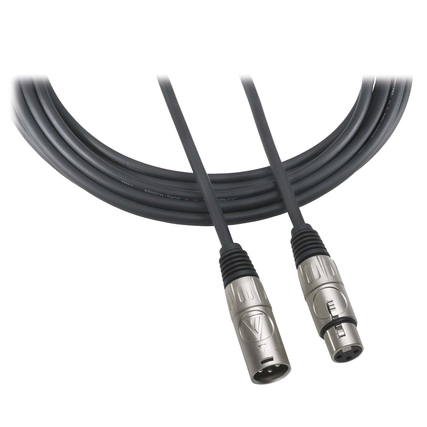Audio-Technica Value Series AT8313 XLR-Female to XLR-Male Microphone Cable, 10 Ft.