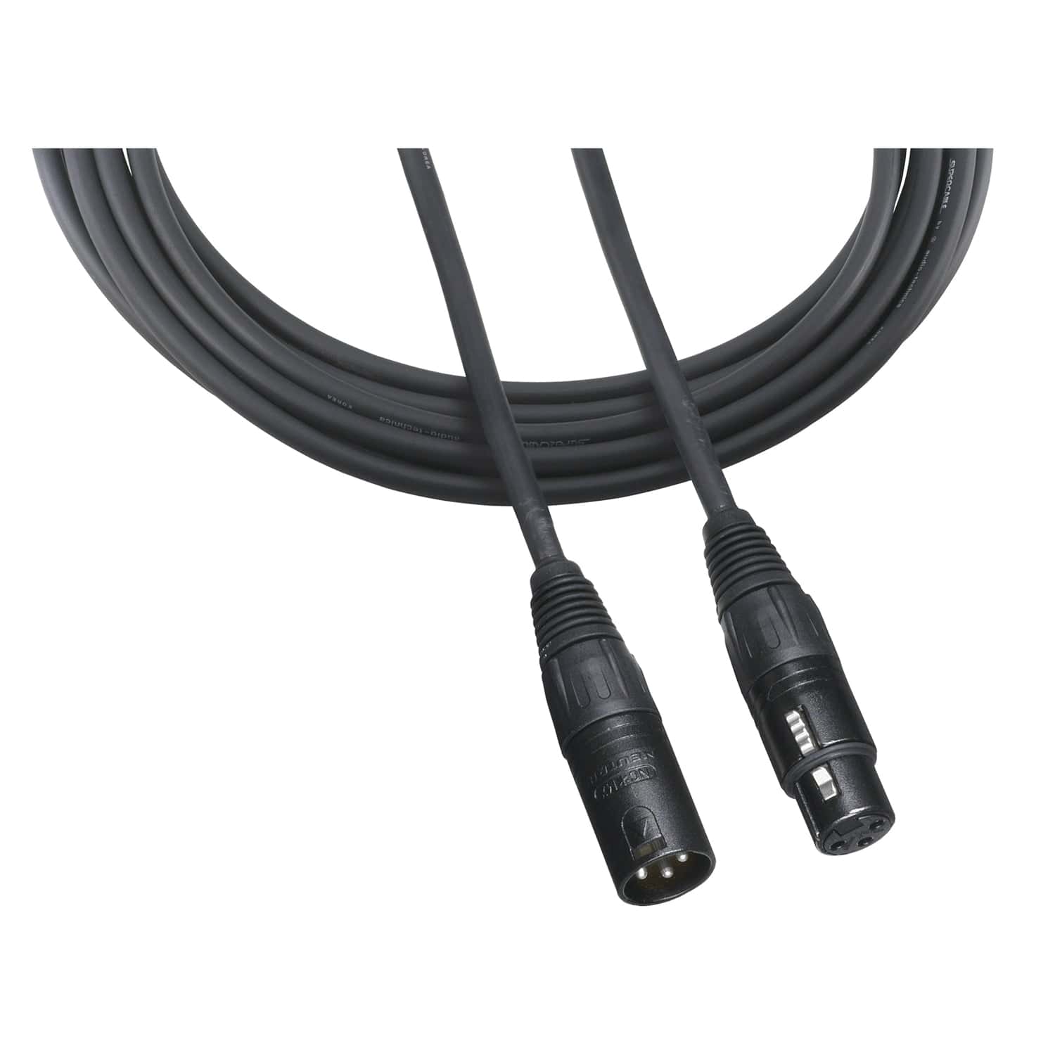 Audio-Technica XLR-Female to XLR-Male Premium Series Microphone Cable, AT8314, 6 Ft.