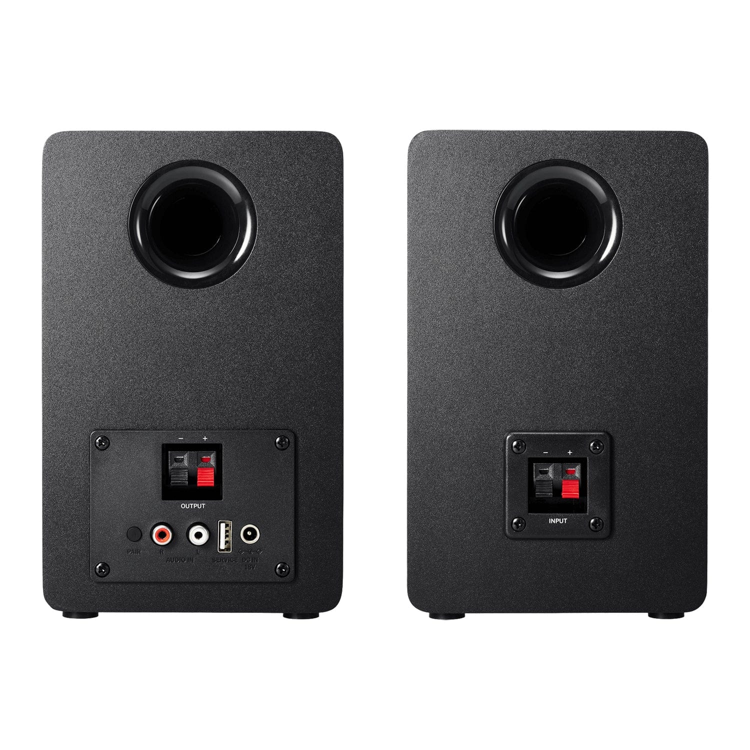 Audio-Technica 30-Watt-Max Bluetooth AT-SP3X Powered Bookshelf Speaker Set with 3-In. Woofers, Built-in DSP Tuning, and Dual RCA Inputs, Pair