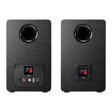 Audio-Technica 30-Watt-Max Bluetooth AT-SP3X Powered Bookshelf Speaker Set with 3-In. Woofers, Built-in DSP Tuning, and Dual RCA Inputs, Pair