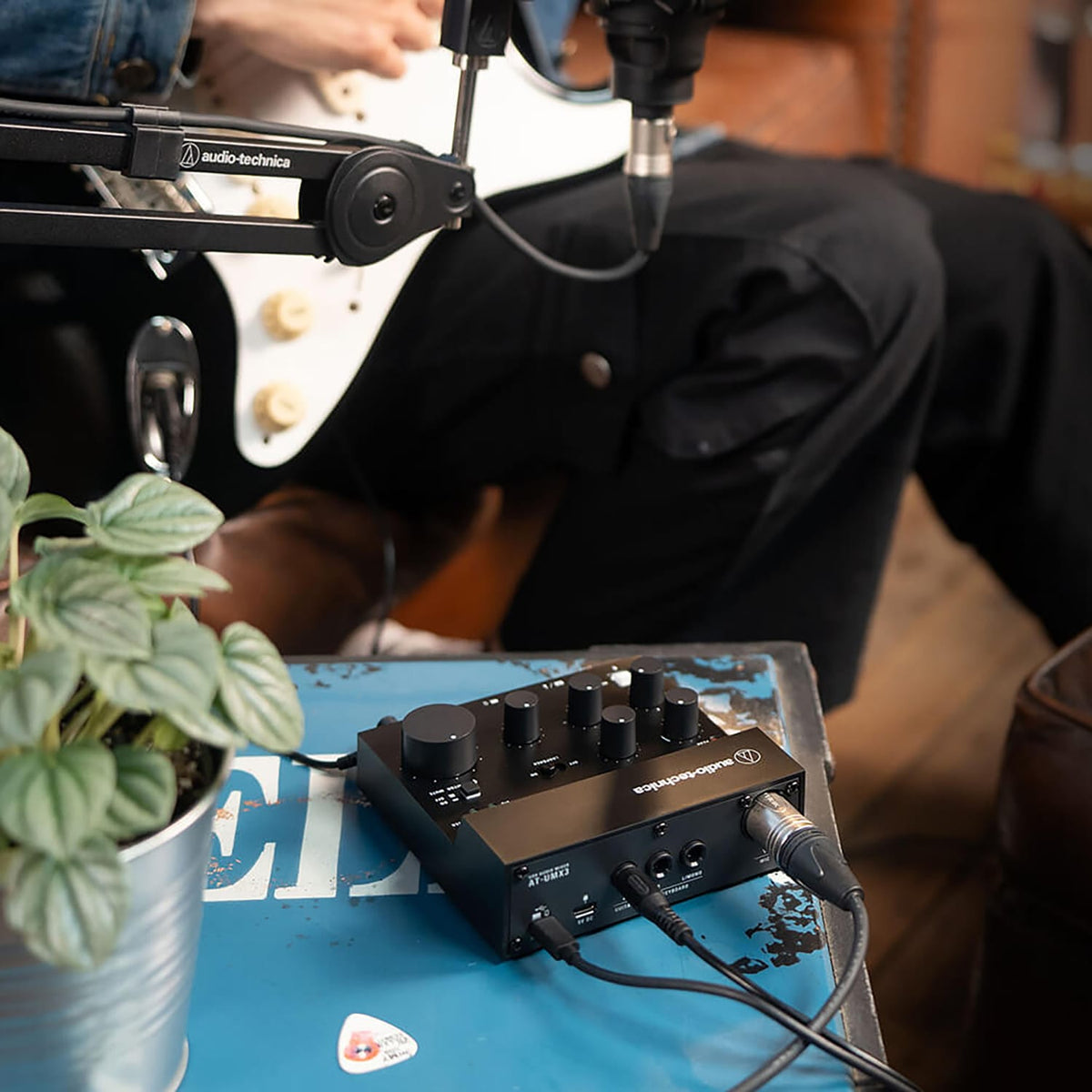 Audio-Technica AT-UMX3 USB Audio Mixer for Livestreaming