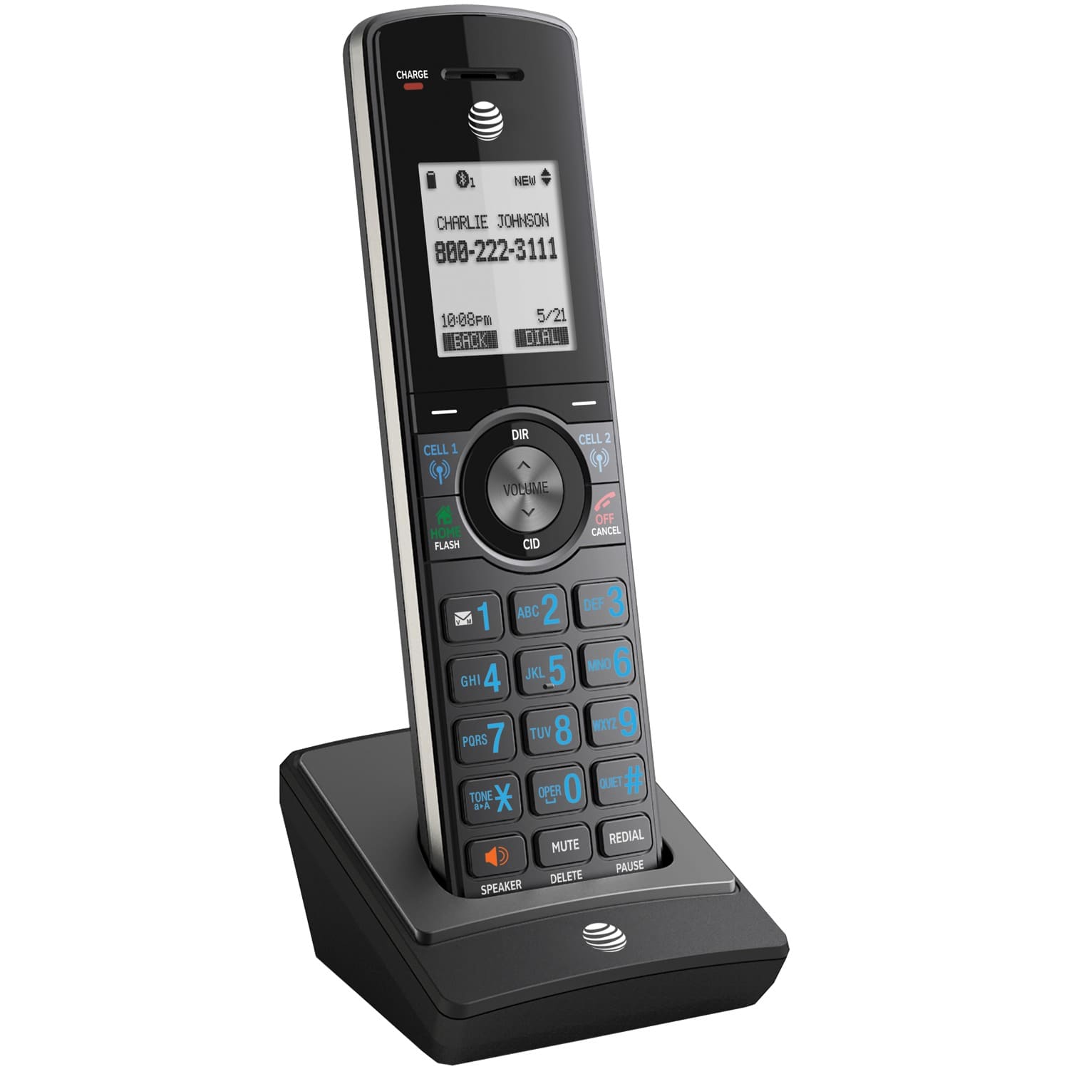 AT&T Cordless Phone Accessory Handset for AT&T Connect-to-Cell CLP99387 and CLP99587