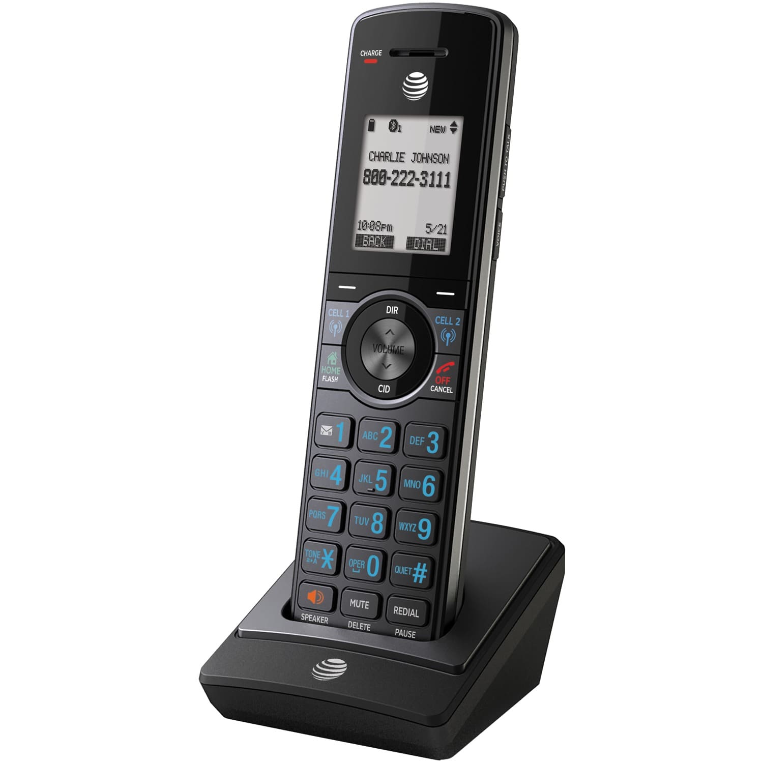 AT&T Cordless Phone Accessory Handset for AT&T Connect-to-Cell CLP99387 and CLP99587