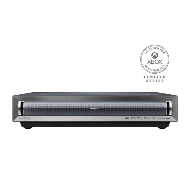 Hisense PX3-PRO Cinema Short Throw TriChroma Projector, 80" to 150" Diagonal, 4K UHD, 3000 ANSI Lumens - Certified Refurbished