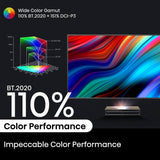 Hisense PX3-PRO Cinema Short Throw TriChroma Projector, 80" to 150" Diagonal, 4K UHD, 3000 ANSI Lumens - Certified Refurbished