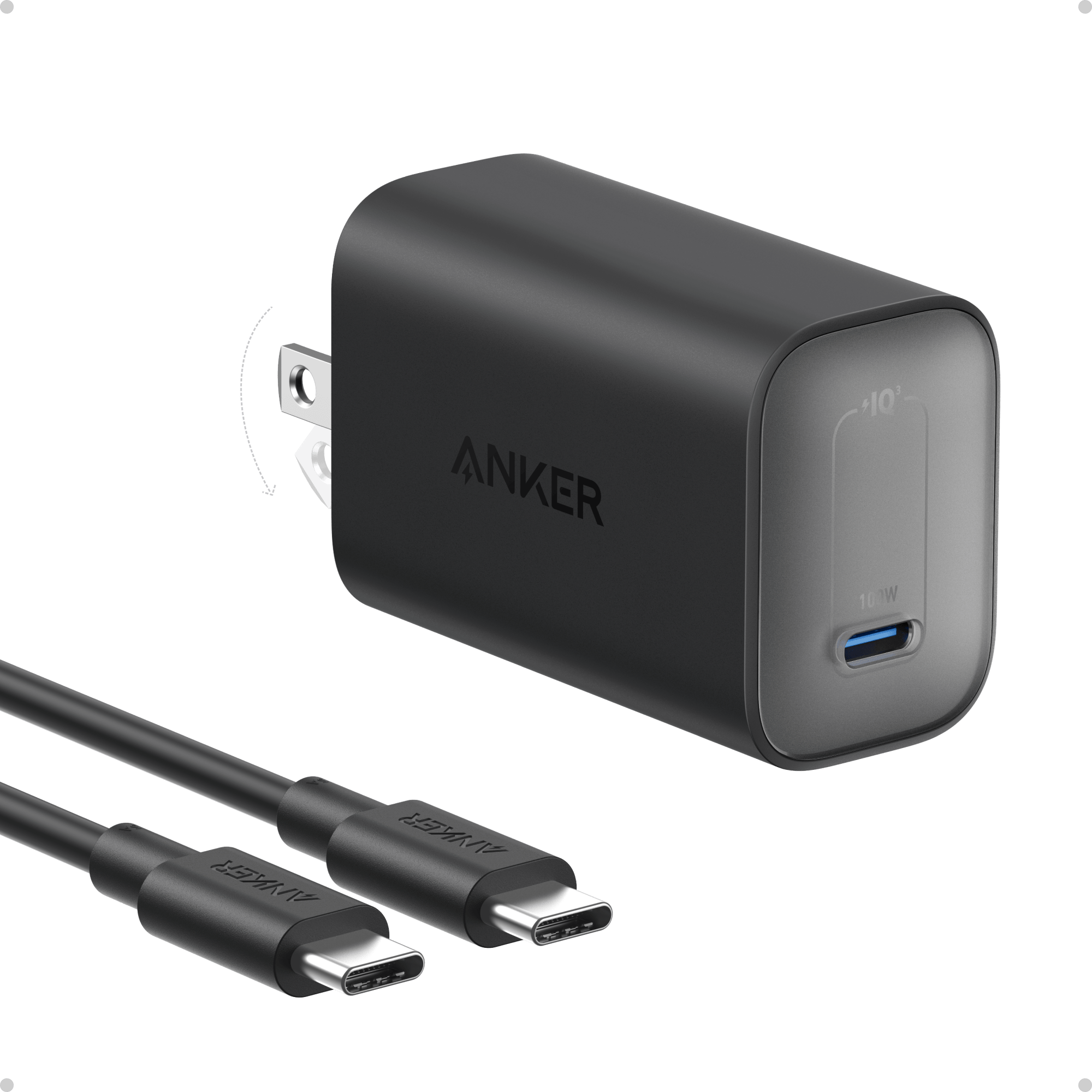 Anker Nano Charger (100W) with USB-C Cable