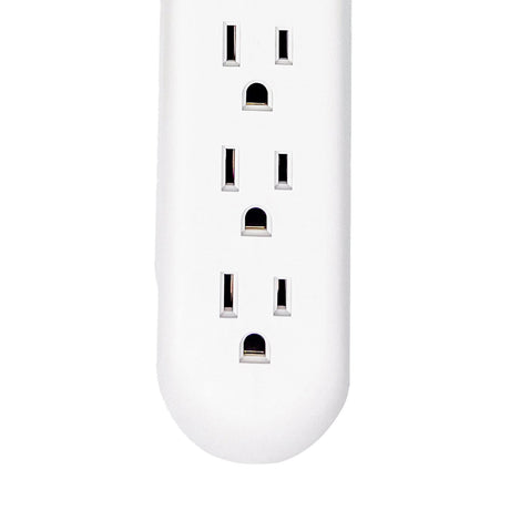 Rayovac 6-AC Outlet 1000-Joules Surge Protector Power Strip, 1.5-Ft. Cord with Flat Plug, HM-PS-170