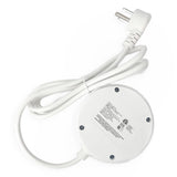 Rayovac Charge Disk 2-AC Outlet 540-Joules Surge Protector with 2 USB-A and 1 USB-C Ports, 5-Ft. Cord