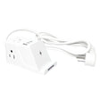 Rayovac Wireless Charging Station 3-AC Outlet 540-Joules Surge Protector with 1 USB-A and 2 USB-C Ports, 5-Ft. Cord