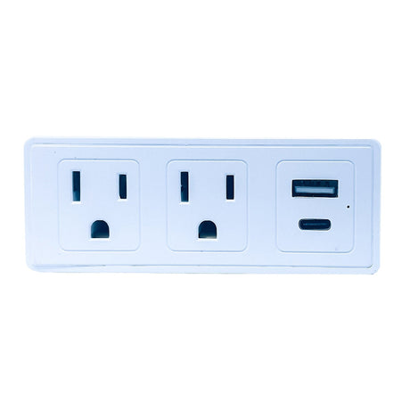 Rayovac 2-AC Outlet and 2-USB Port 300-Joules Portable Surge Protector Wall Tap, SS-Q207C