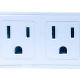 Rayovac 2-AC Outlet and 2-USB Port 300-Joules Portable Surge Protector Wall Tap, SS-Q207C