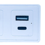 Rayovac 2-AC Outlet and 2-USB Port 300-Joules Portable Surge Protector Wall Tap, SS-Q207C