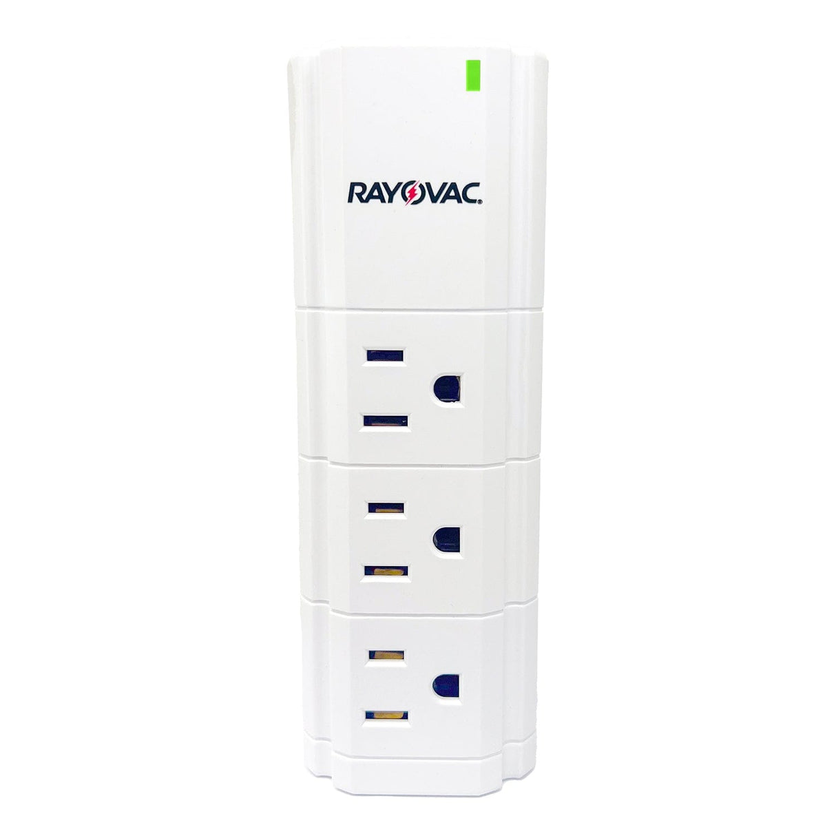 Rayovac 9-AC Outlet and 2-USB Port Portable Power Strip and Charger Wall Tap, SS-Q902