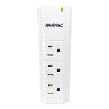 Rayovac 9-AC Outlet and 2-USB Port Portable Power Strip and Charger Wall Tap, SS-Q902