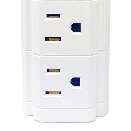 Rayovac 9-AC Outlet and 2-USB Port Portable Power Strip and Charger Wall Tap, SS-Q902