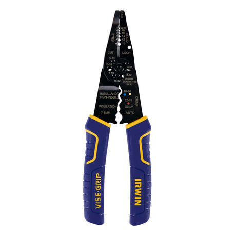 Irwin VISE-GRIP 8-In. Wire Stripper/Cutter/Crimper Multi-Tool, 2078309