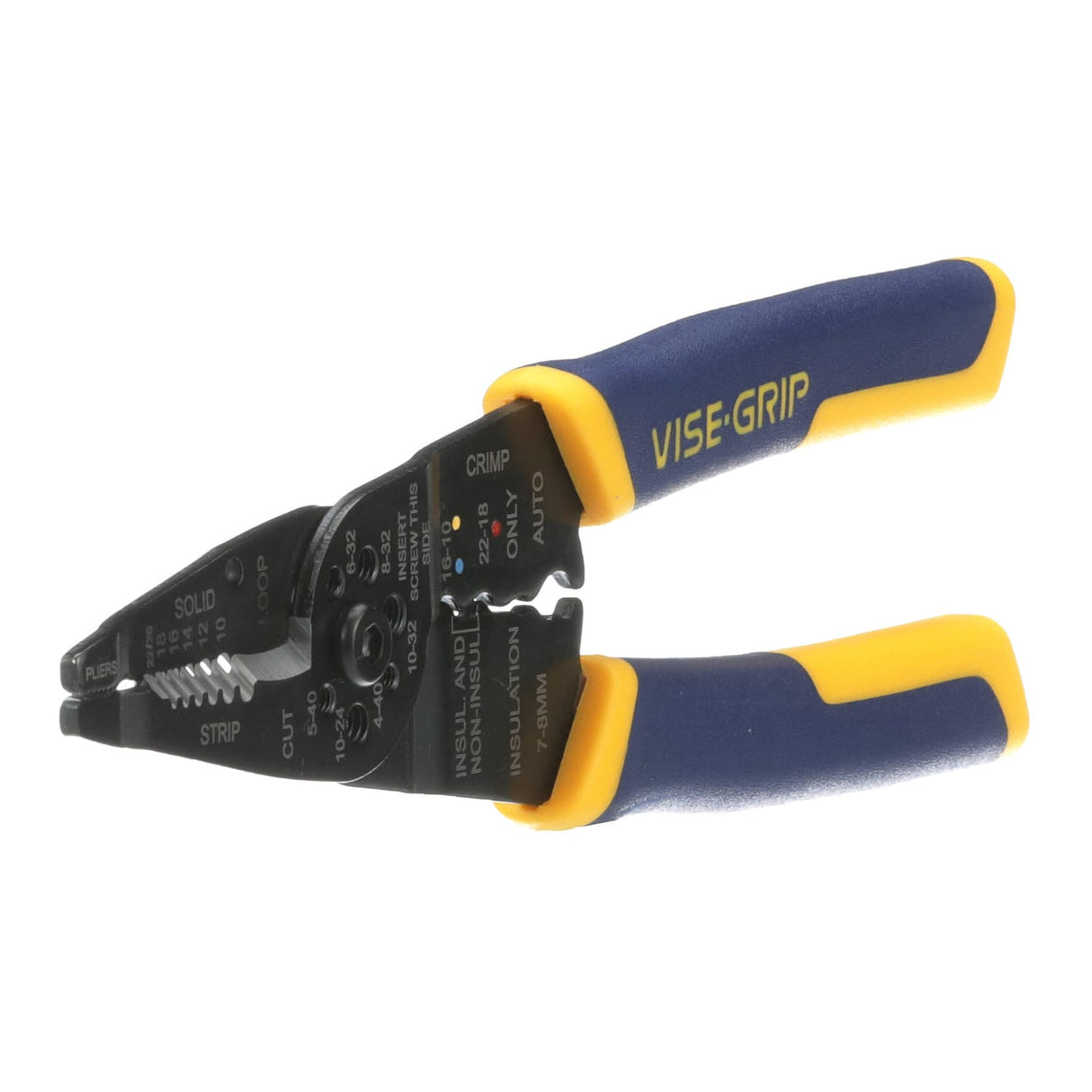 Irwin VISE-GRIP 8-In. Wire Stripper/Cutter/Crimper Multi-Tool, 2078309