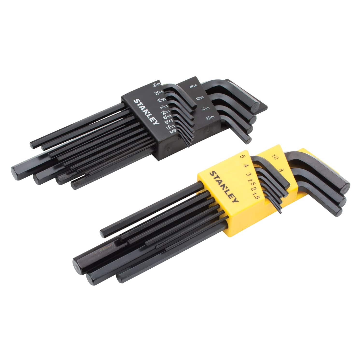 Stanley 22-Piece Long-Arm Metric and SAE Hex Key Propeller Turner Set, 85-753