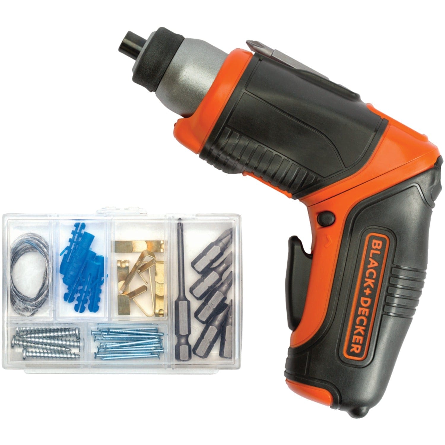Black+Decker 4-Volt MAX* Lithium Pivot Screwdriver