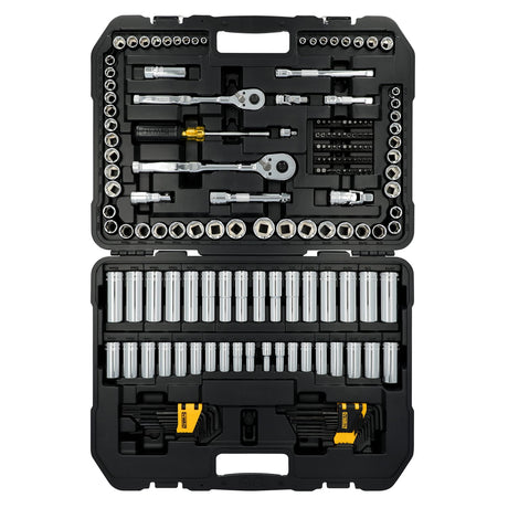 Dewalt TOUGHSERIES 3 Drive Mechanics Tool Set with 182 Pieces plus Case, DWMT45404