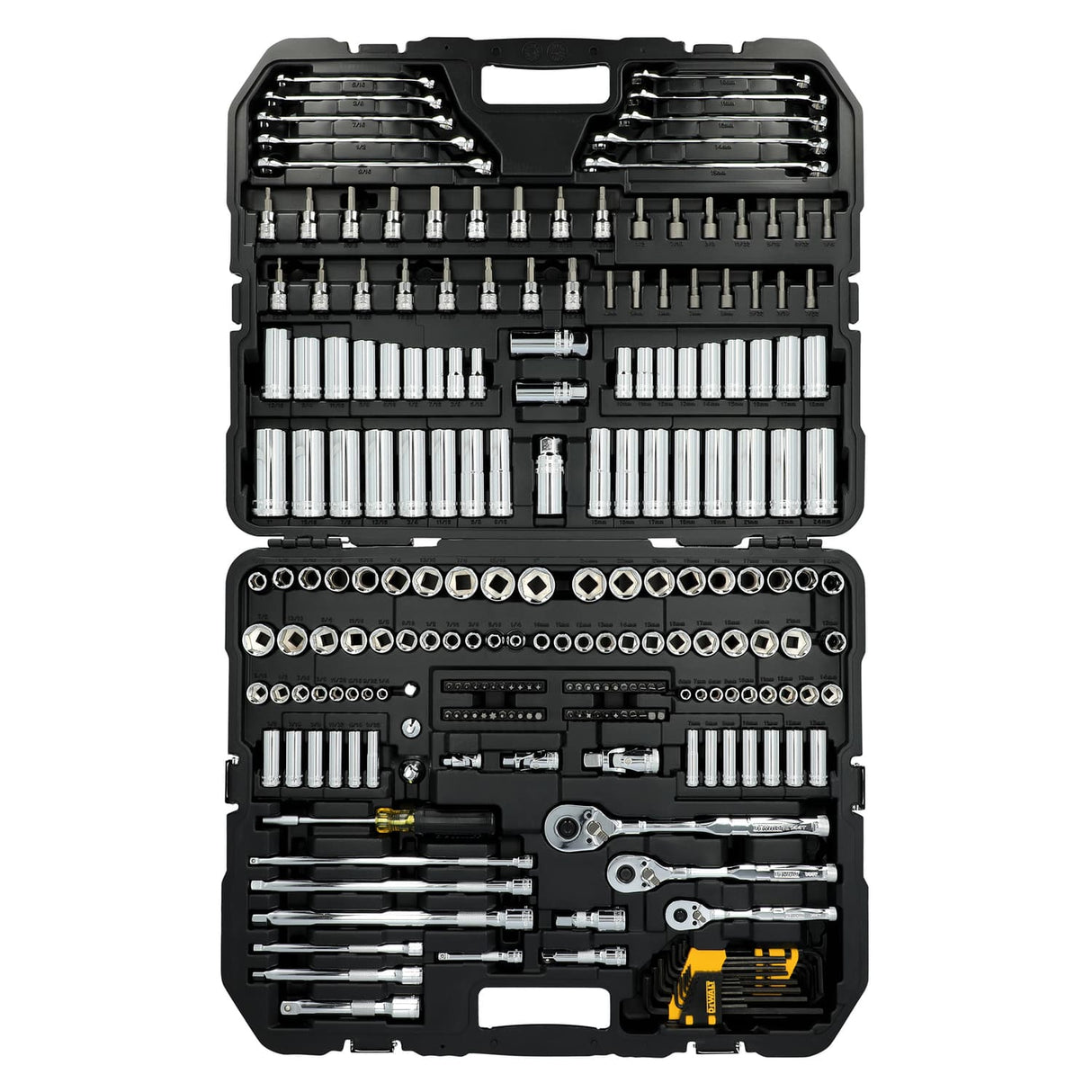 Dewalt TOUGHSERIES 3 Drive Mechanics Tool Set with 242 Pieces plus Case, DWMT45417