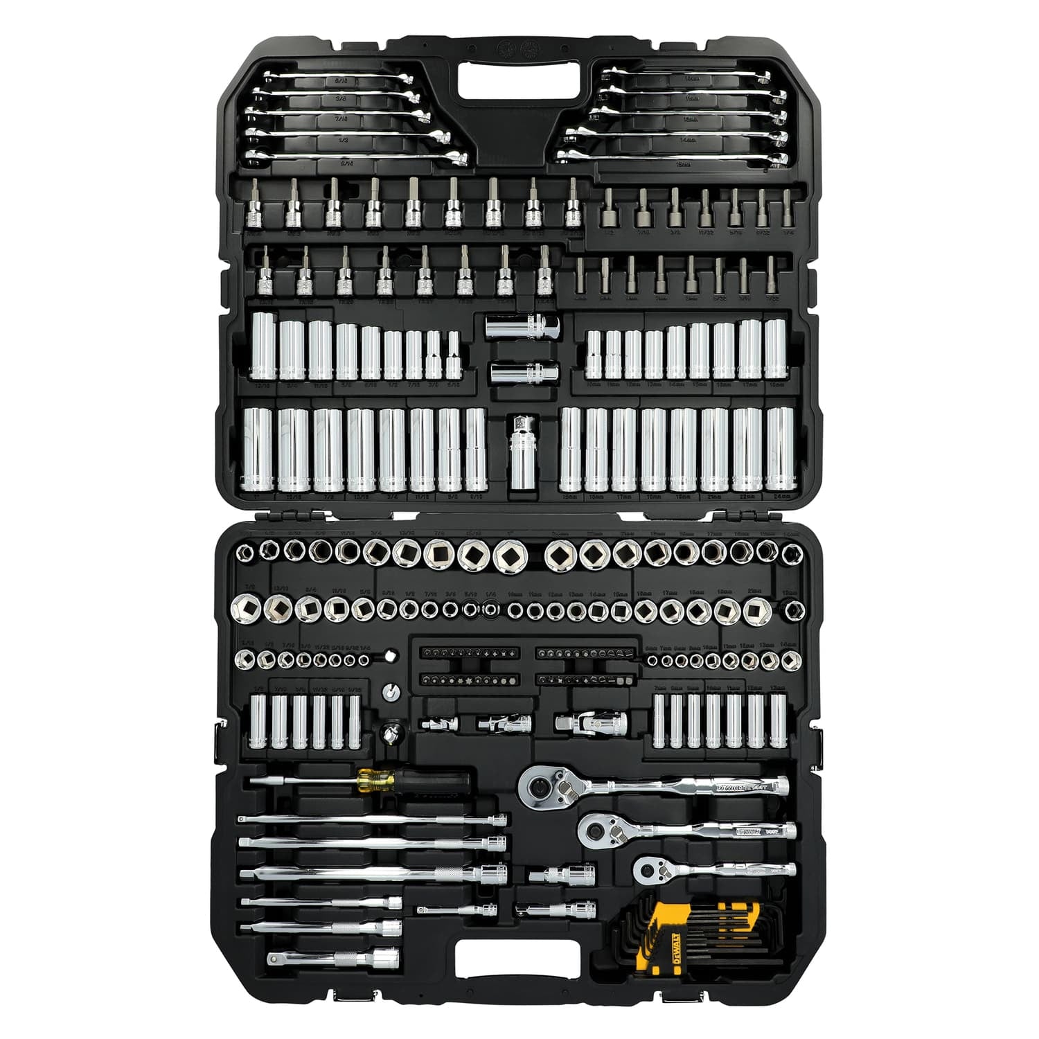 Dewalt TOUGHSERIES 3 Drive Mechanics Tool Set with 242 Pieces plus Case, DWMT45417
