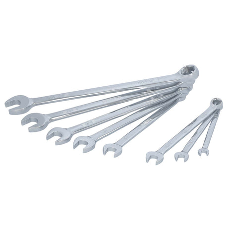 Dewalt TOUGHSERIES 8-Piece SAE Combination Wrench Set Plus Stackable Case with Clear Lid, DWMT45427