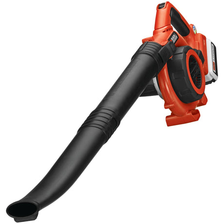 Black+Decker 40-Volt MAX* Cordless Leaf Blower and Vacuum with Collection Bag, Battery, and Charger, LSWV36