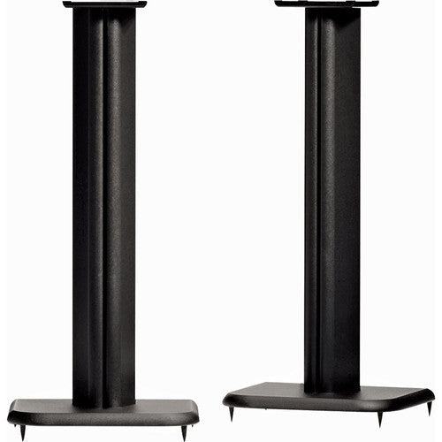 SANUS BF24-B1 24" with 6.5" x 6.5" Top Plate Tall Speaker Stands Pair
