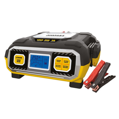 Stanley FATMAX 100-Amp 12-Volt Fully Automatic Automotive Battery Charger/Maintainer, BC100BF