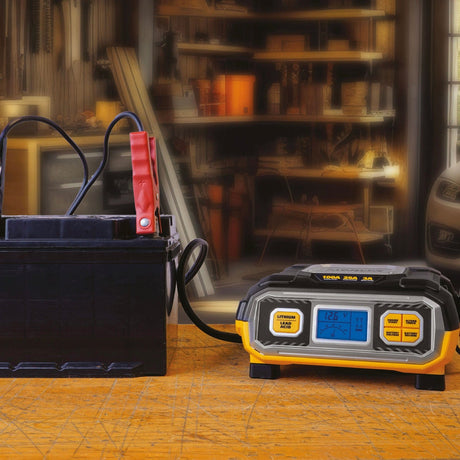 Stanley FATMAX 100-Amp 12-Volt Fully Automatic Automotive Battery Charger/Maintainer, BC100BF