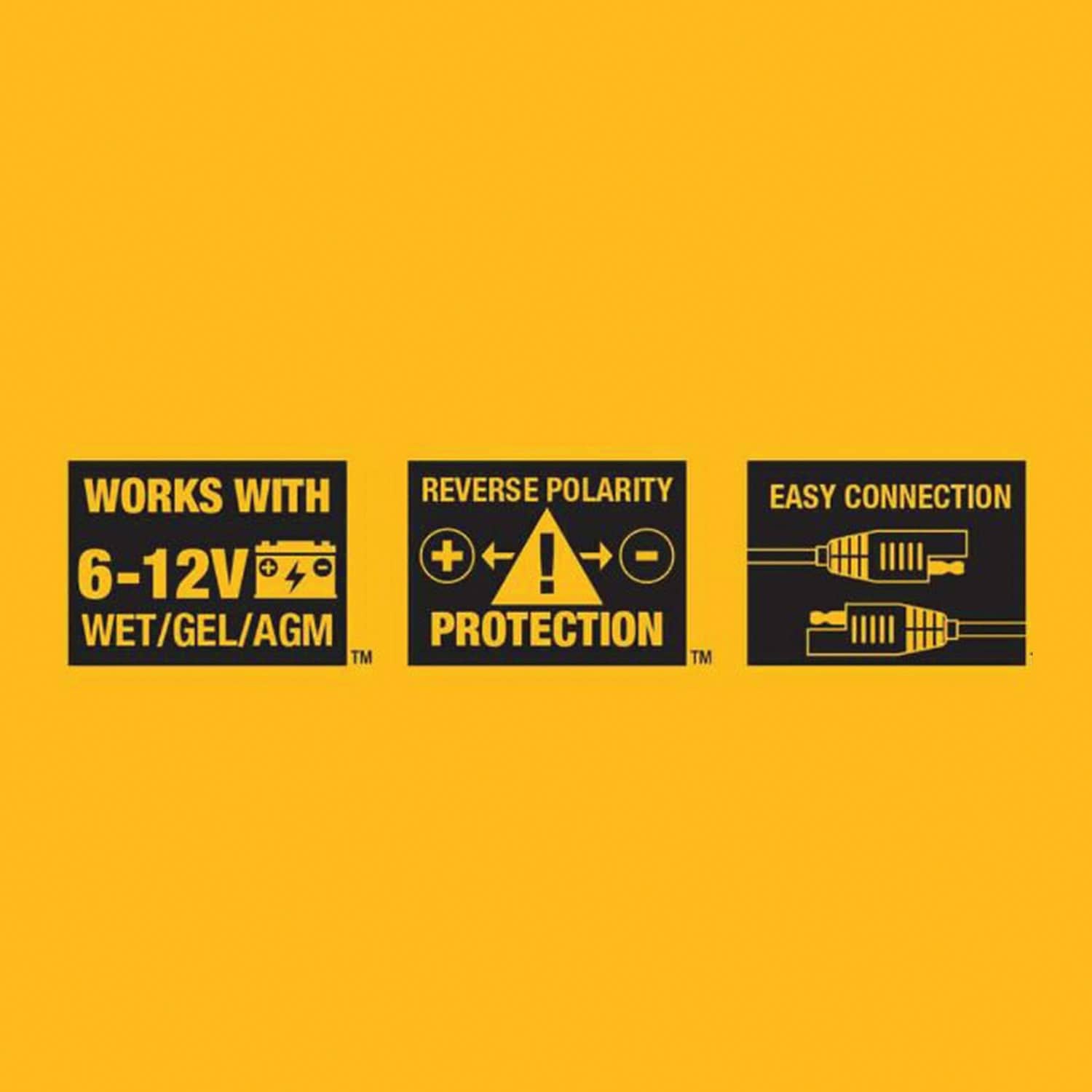 Dewalt DXAEC2 Professional 2-Amp Battery Charger and Maintainer