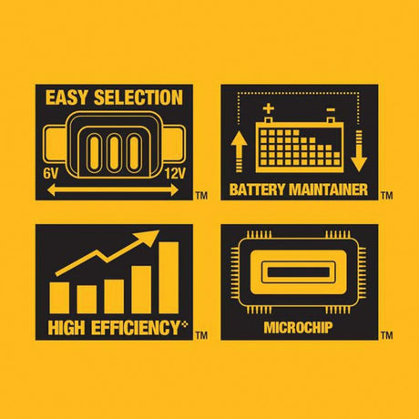 Dewalt DXAEC2 Professional 2-Amp Battery Charger and Maintainer