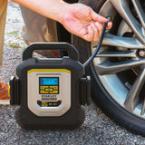 Stanley FATMAX Portable Car Jump Starter, 120-PSI Air Compressor, USB Power Bank with 1500-Amp Peak for V8 Cars/Trucks, and LED Light