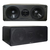 BIC America Venturi DV62CLR-S 175-Watt 3-Driver 2-Way Center Channel Speaker