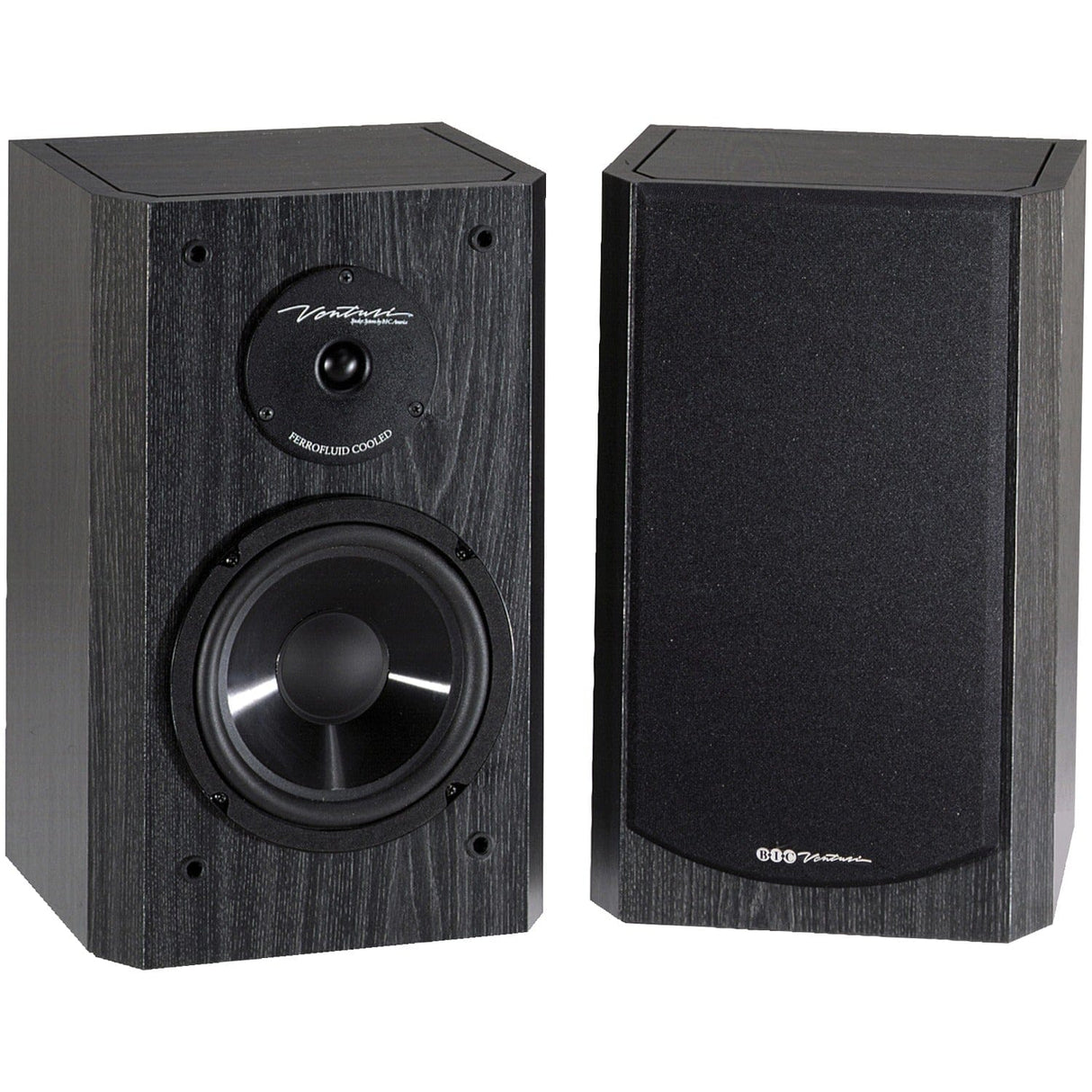 BIC America 175-Watt Venturi DV62si Powered Bookshelf/Surround Sound Speaker Set with 6.5-In. Woofers, Pair