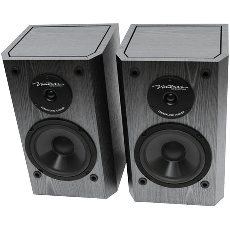 BIC America 175-Watt Venturi DV62si Powered Bookshelf/Surround Sound Speaker Set with 6.5-In. Woofers, Pair