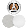 BIC America 10-In. 250-Watt Acoustech H310C 10-In. 3-Way In-Ceiling Speaker with Woven Fiber Woofers and Liquid-Cooled Titanium Tweeter, 8 Ohms
