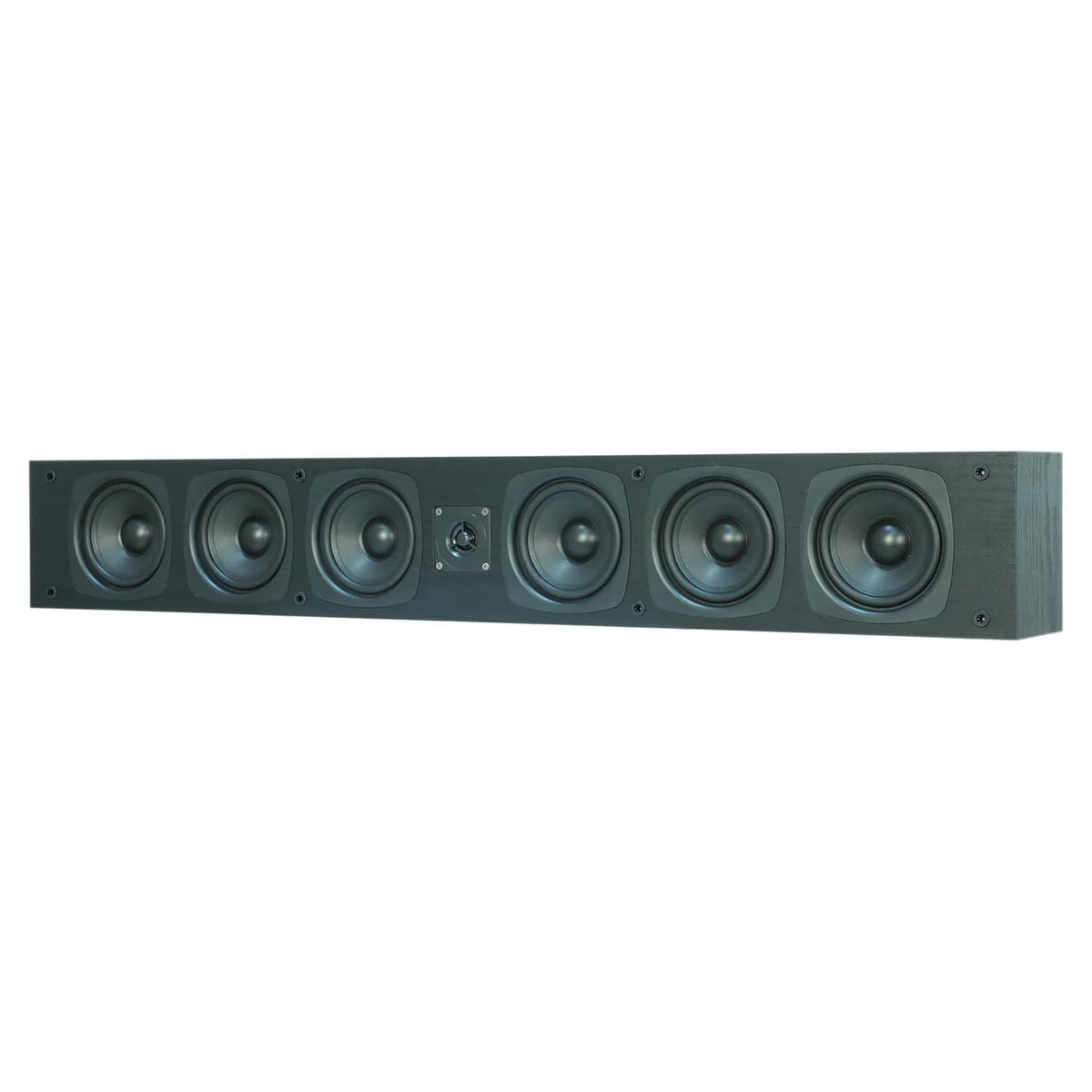 BIC America RtR Elite OWCLR35 4.5-In. 100-Watt On-Wall Center or LR Speaker with 2 Polypropylene Woofers, 3/4-in. Tweeter, 4 Bass Radiators, 8 Ohms