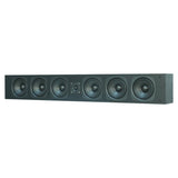 BIC America RtR Elite OWCLR35 4.5-In. 100-Watt On-Wall Center or LR Speaker with 2 Polypropylene Woofers, 3/4-in. Tweeter, 4 Bass Radiators, 8 Ohms