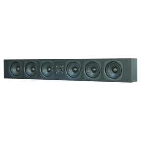 BIC America RtR Elite OWCLR35 4.5-In. 100-Watt On-Wall Center or LR Speaker with 2 Polypropylene Woofers, 3/4-in. Tweeter, 4 Bass Radiators, 8 Ohms