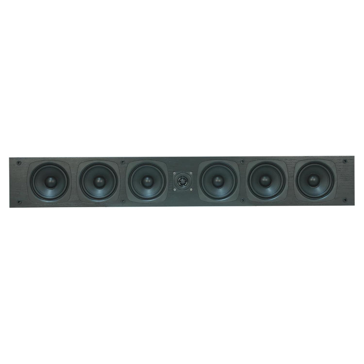 BIC America RtR Elite OWCLR35 4.5-In. 100-Watt On-Wall Center or LR Speaker with 2 Polypropylene Woofers, 3/4-in. Tweeter, 4 Bass Radiators, 8 Ohms