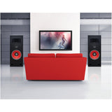 BIC America RtR Eviction Series RtR-EV15 15-In. Indoor 3-Way Bi-Ampable Tower Speaker, 430 Watts