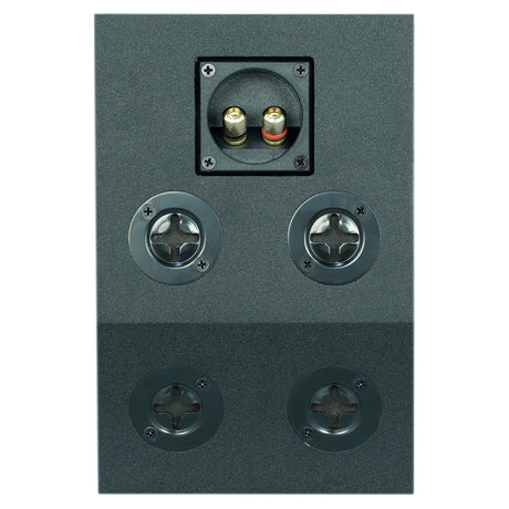 BIC America RtR Elite S2040 4.5-In. 100-Watt Dual-Angle On-Wall Surround Speakers, Dolby Atmos Compatible, Horizontal or Vertical Mounting, 8 Ohms